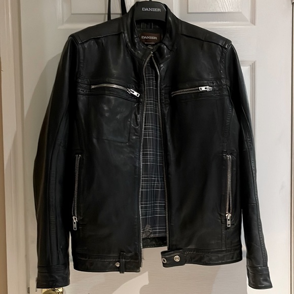 Black Leather Jacket from Danier. - Picture 1 of 2